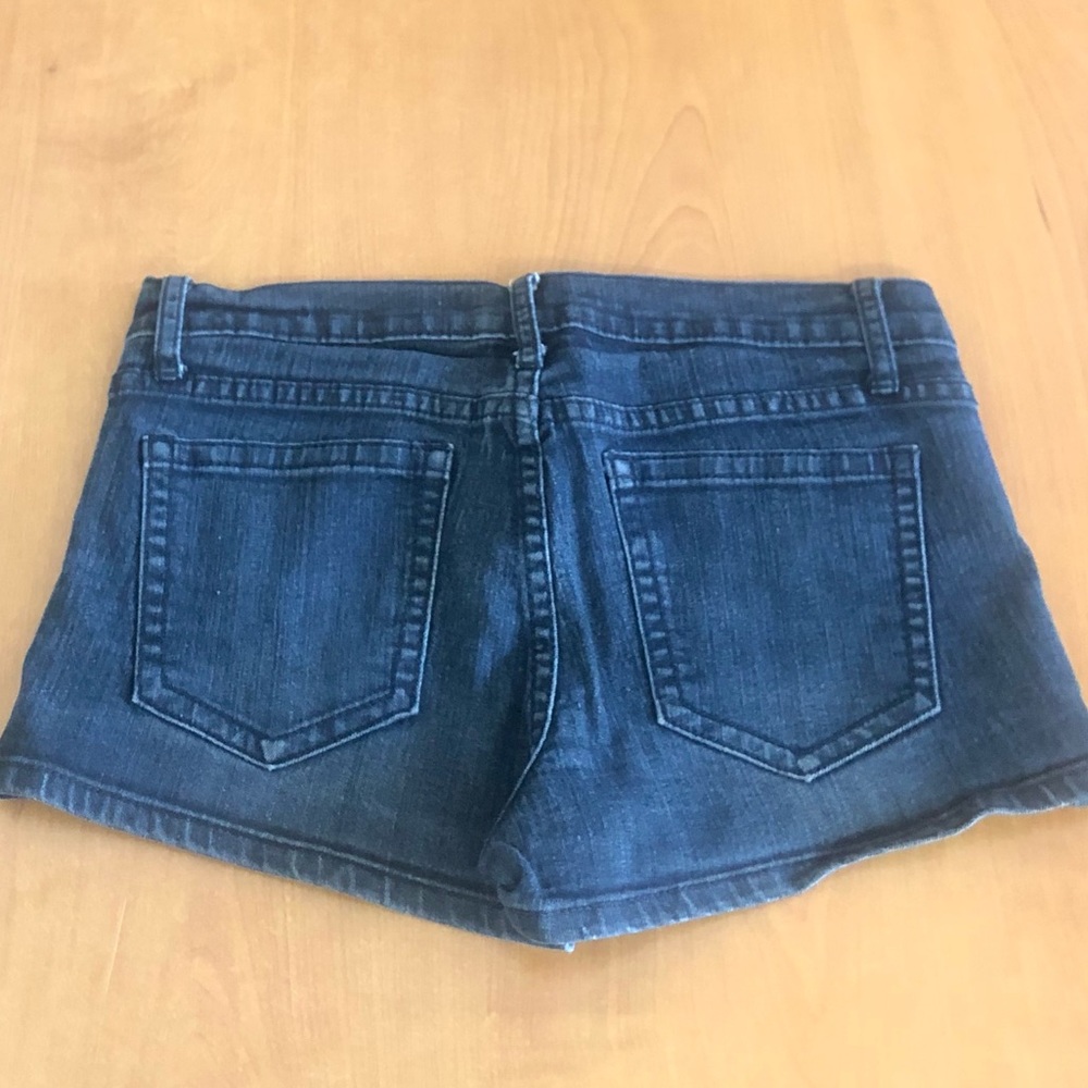 Forever 21 Dark Gray Denim Shorts